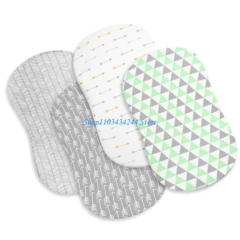 مجموعة ملاءات سرير الأطفال اللطيفة من القطن، ملحقات سرير الأطفال الصغار، ديكورات غرف الأطفال للجنسين للأولاد والبنات