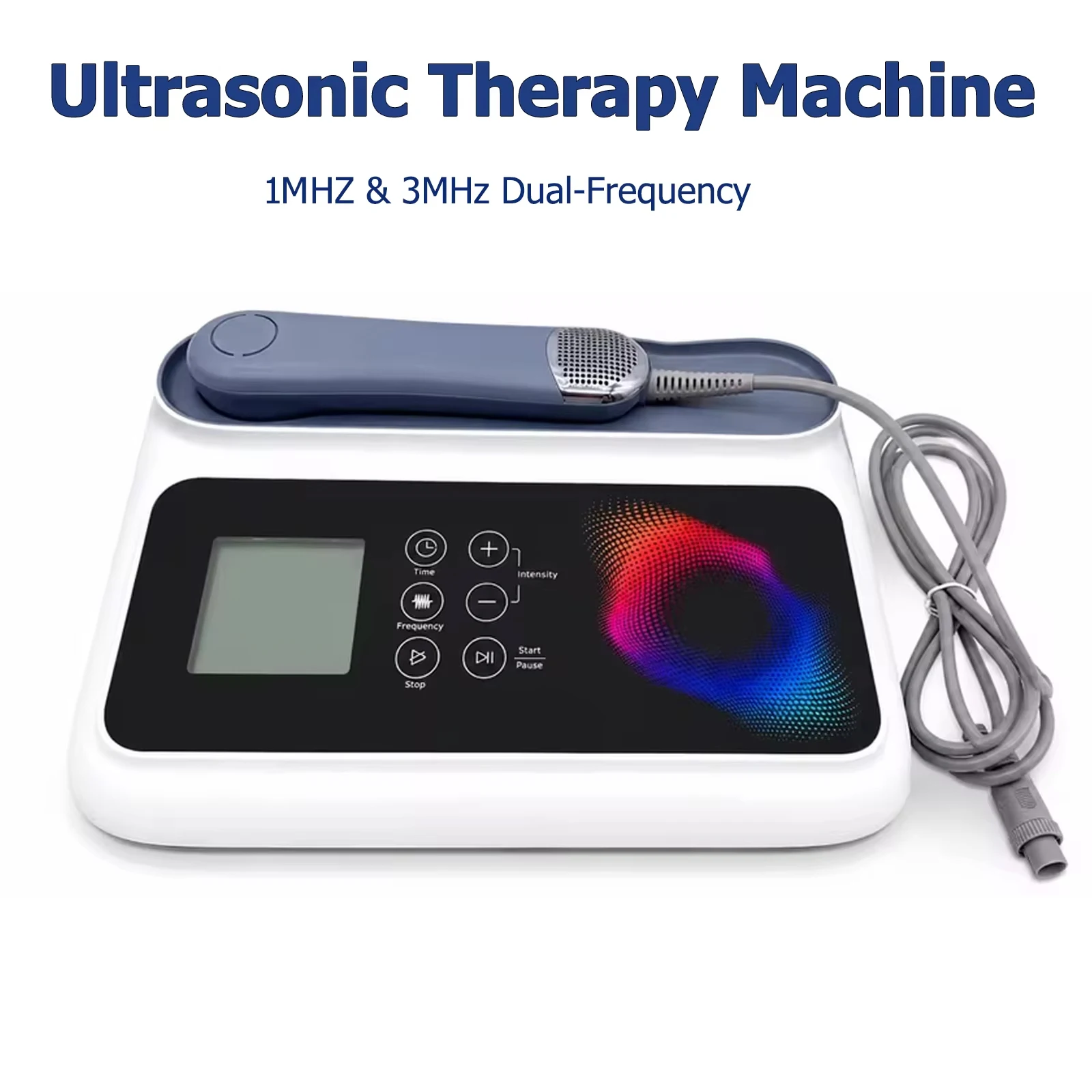 1MHZ +3MHZ Ultrasound Physiotherapy Therapy Machine for Pain Relief & Deep Muscle Massage Ultrasonic Physiotherapy Instrument
