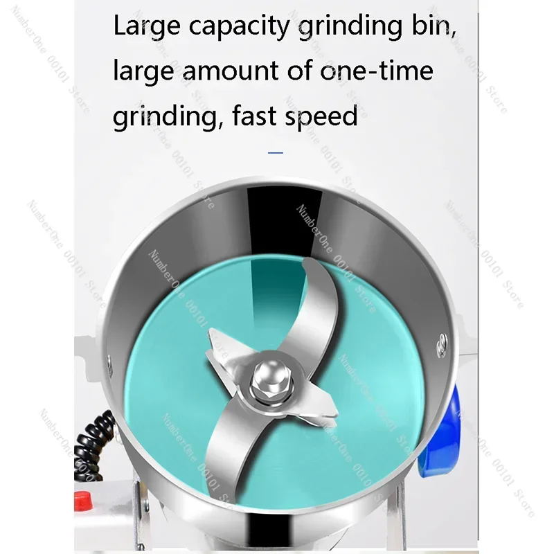 

800g Grains Spices Hebals Cereals Coffee Dry Food Grinder Electric Grain Mill Beans Crusher Coffee Machine Powder Crusher