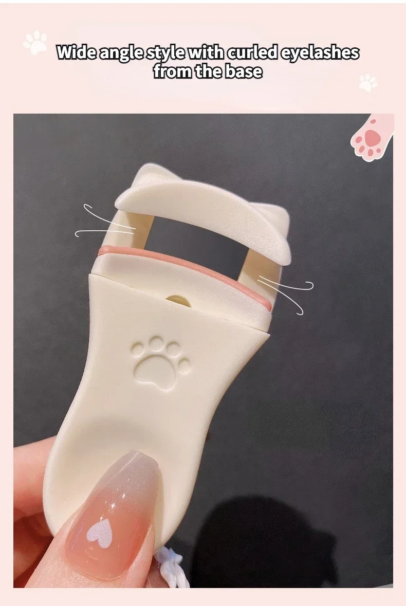 Katzenkrallen-Wimpernzange, niedliche Designs, Zubehör, Werkzeug, passend für alle Wimpernformen, langlebig, professionell für Damen-Make-up – Detail 2