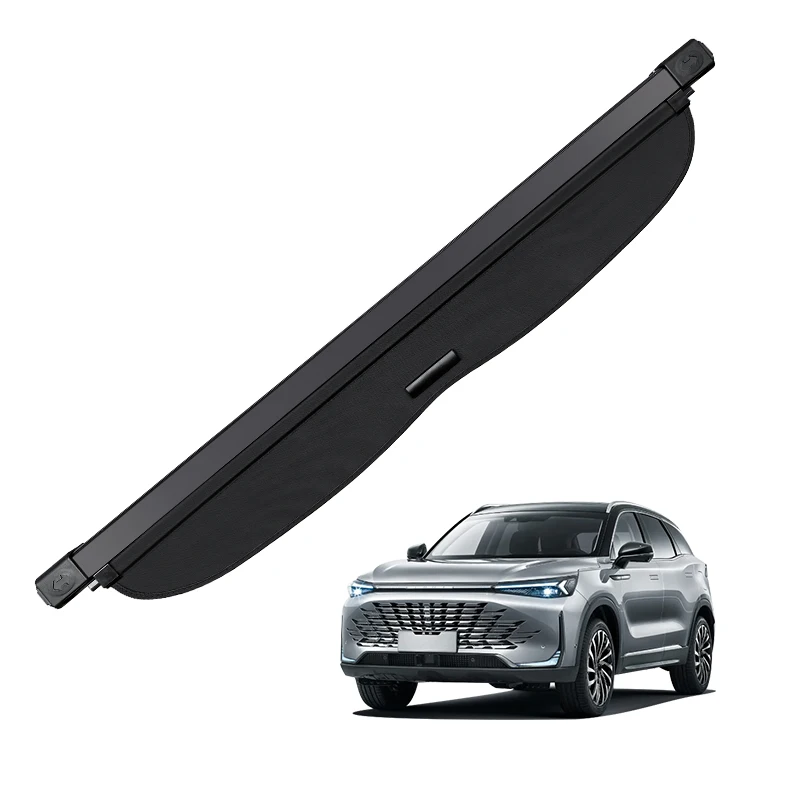 For 2020-2023 BAIC X7 Cargo Cover Trunk Retractable Parcel Rack Waterproof Shield Privacy Cargo Cover Auto accessories