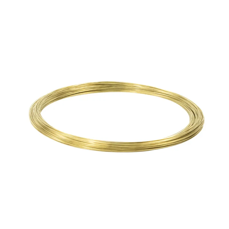 5/10Mmeters Solid Brass Wire H62 Round Wire Diameter 0.3 0.4 0.5 0.6 0.7 0.8 1 1.2 1.5 1.8 2 2.5mm DIY Copper Soft Wire