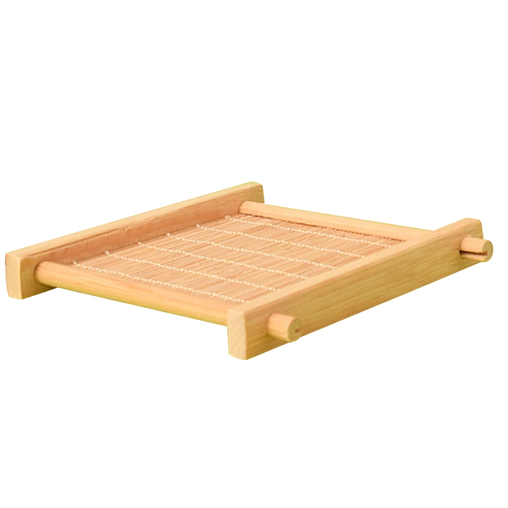 

Bamboo Cooling Pad 85x85mm Hamster Nest Summer Mat Little Pet Bedding Reusable Durable Small Pets Sleeping Area for Hamsters