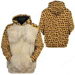 Natural Animal Leopard Hoodies 3d Cheetah Print Cheetah Hoodie For Men Women Fashion Sweatshirt Sportswear Hoody Male Clothes