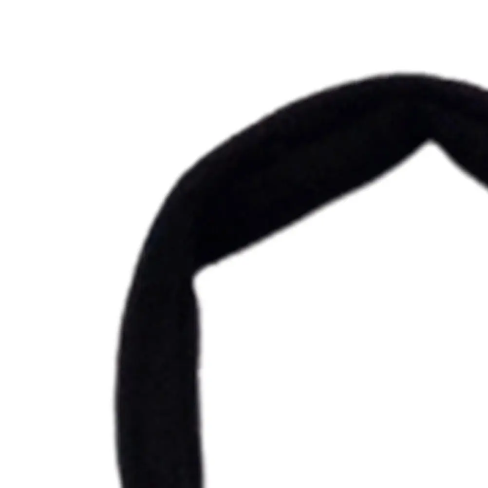 Wine Bottle Scarves 10 Piece Black Mini Bottle Covers Halloween Party Table Dress Up Decorations