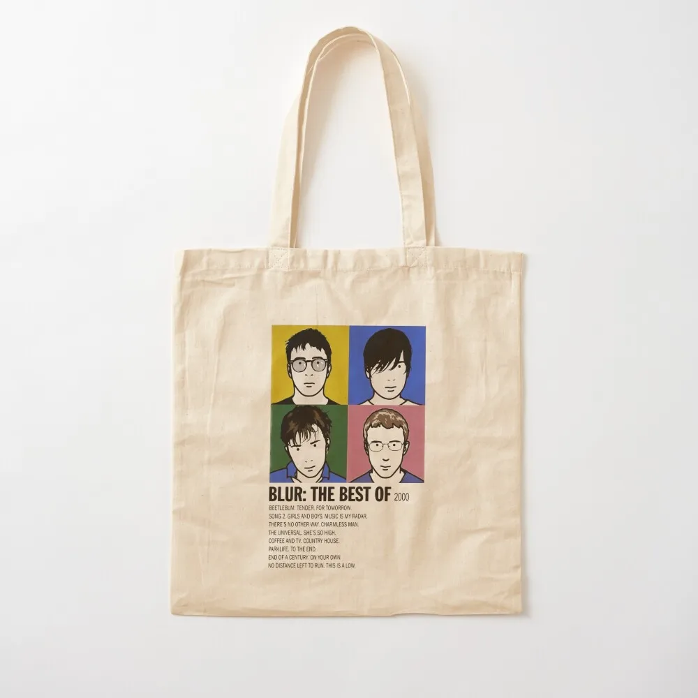 

LDKDU+++ BLUR+++ 90' SECOND Tote Bag shopper bag woman cute pouch bag Canvas Tote