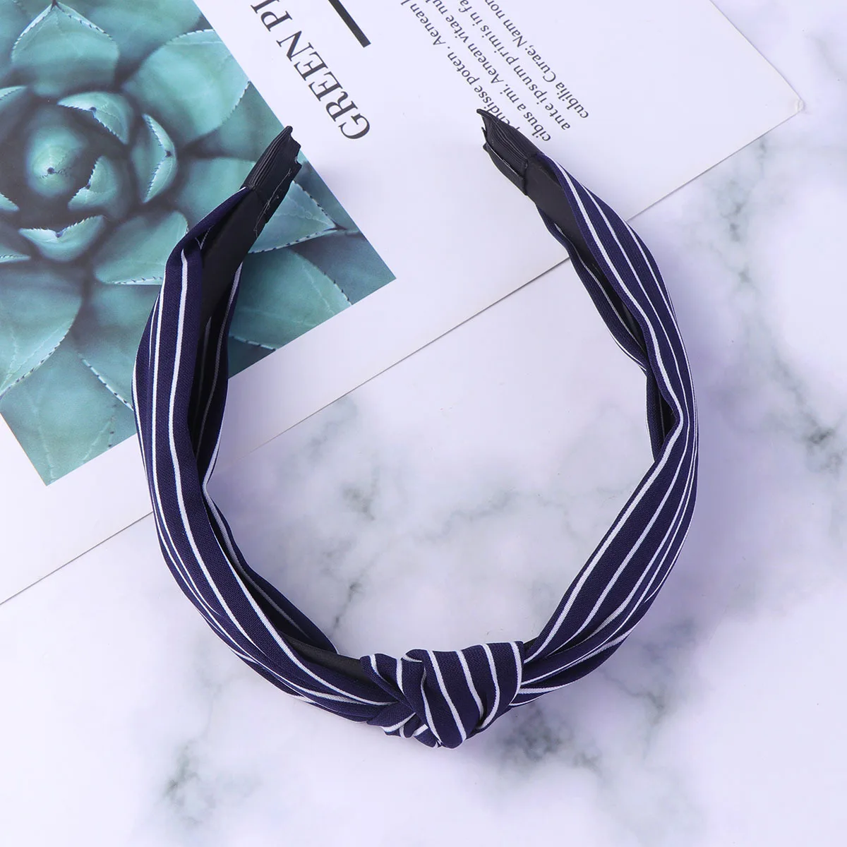 

Stripe Knotted Headband For Kids Adults Lightweight Comfortable Fit Creative Gift Minimalist Hair Band Elegant Hair Hoops