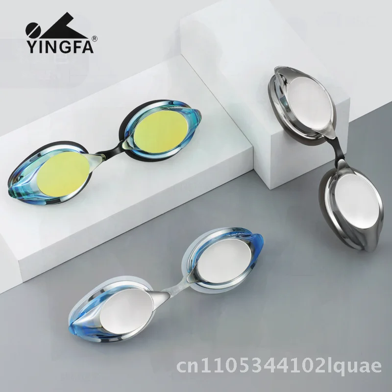 

Yingfa оптовая продажа очки для плавания HD противотуманные водонепроницаемые для мужчин и женщин оборудование для дайвинга с профессиональным покрытием 570 м