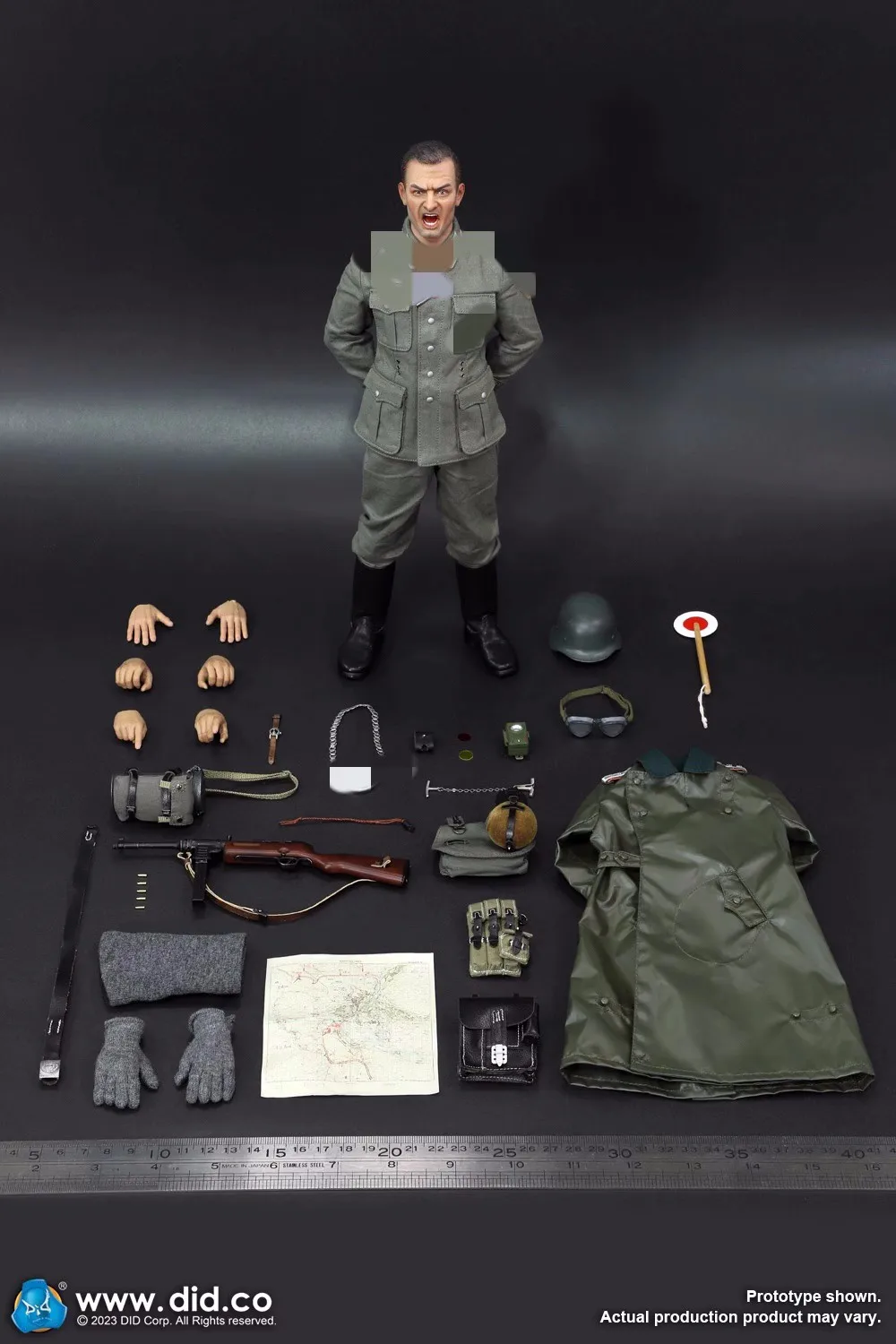 1/6 Ratio VDID D80166 Male Soldier Set Collection Decoration Photography Gendarmerie Richard Model PVC 12Inch Action Doll