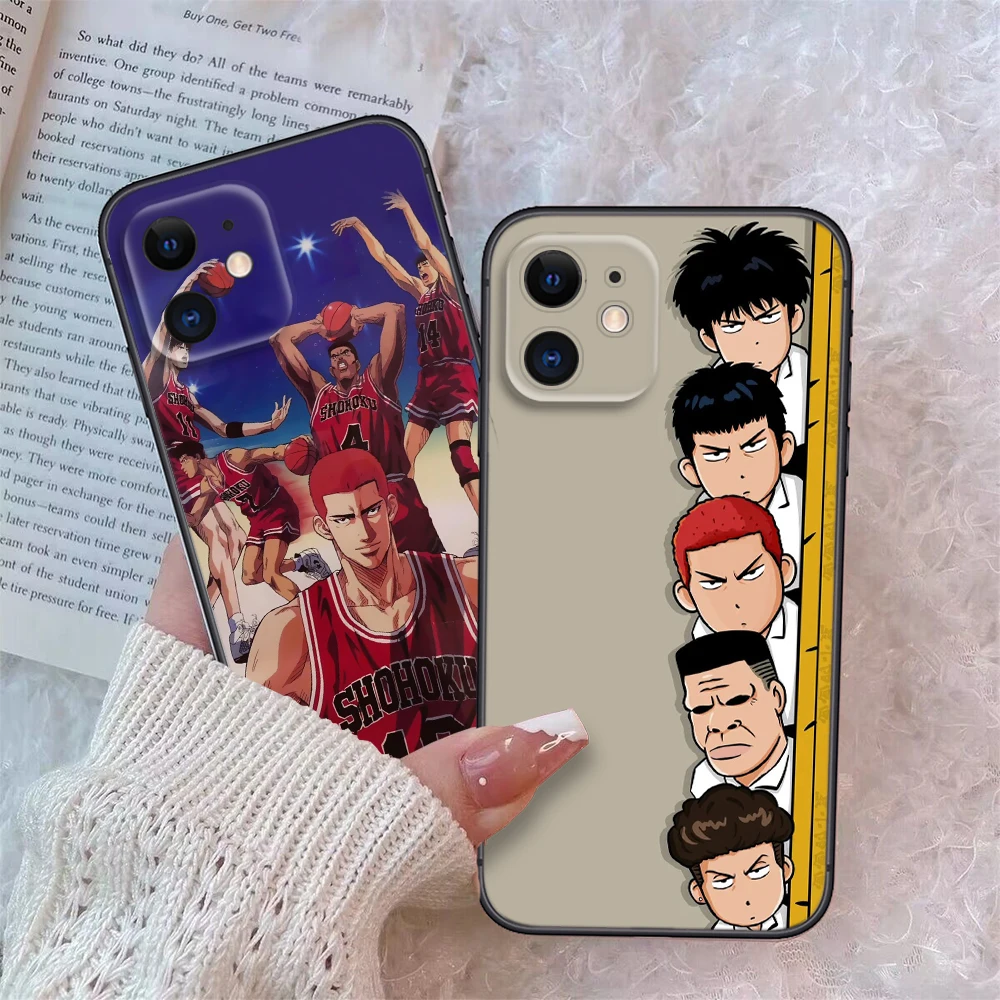 Slam dunk anime Soft Case for Huawei Y5P Y6P Y7A Y8P Y9A Y6 Y7 Y8S Y9S Y9 Prime Nova 9 9I 4E 5T 7 Mate 10 Lite 20 Pro P30