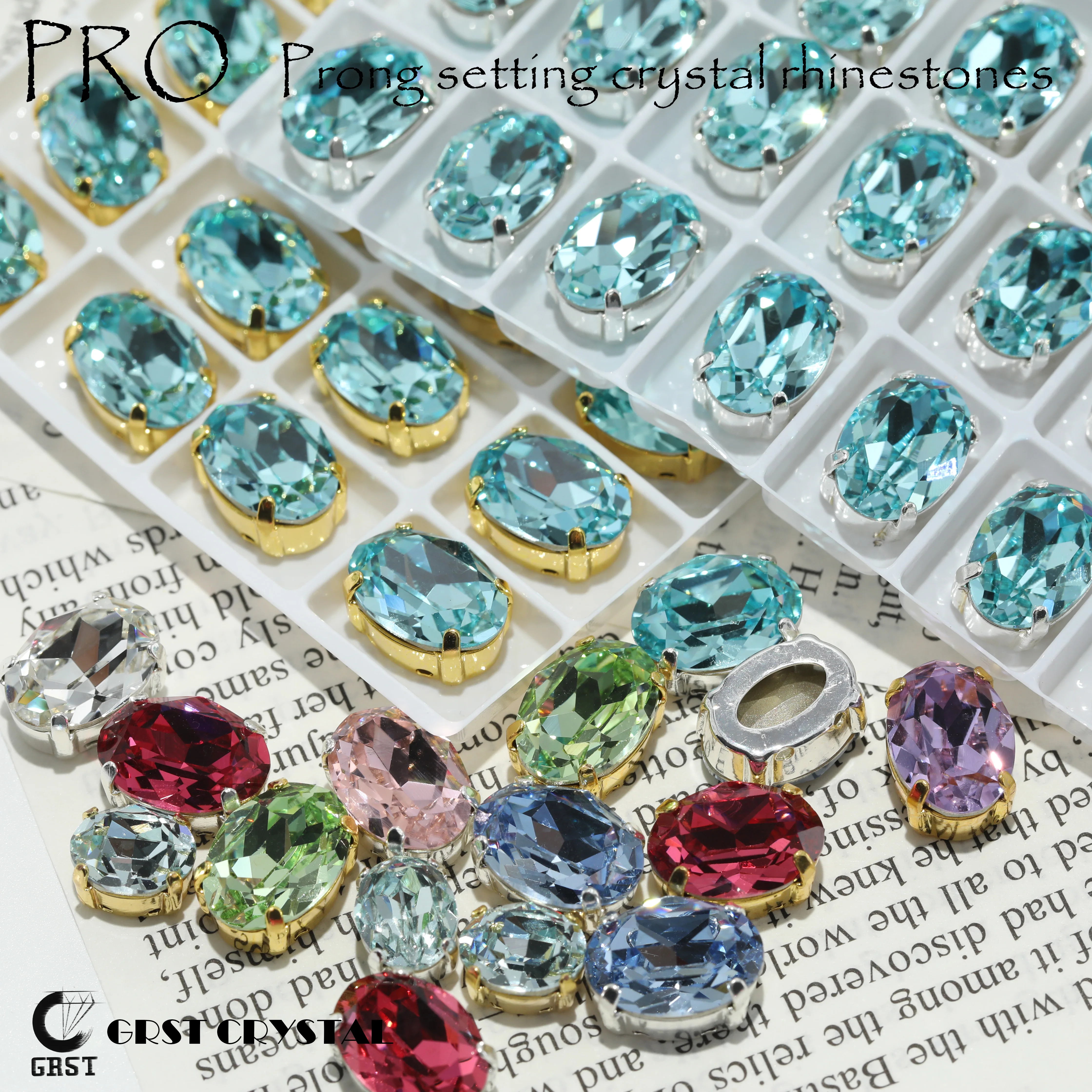 Premium Super Sparkle K9 Glas-Kristall-Strasssteine Neue PRO-Handwerkskunst DIY-Kleidungszubehör für Hochzeitskleider und Abendgarderobe – Detail 4