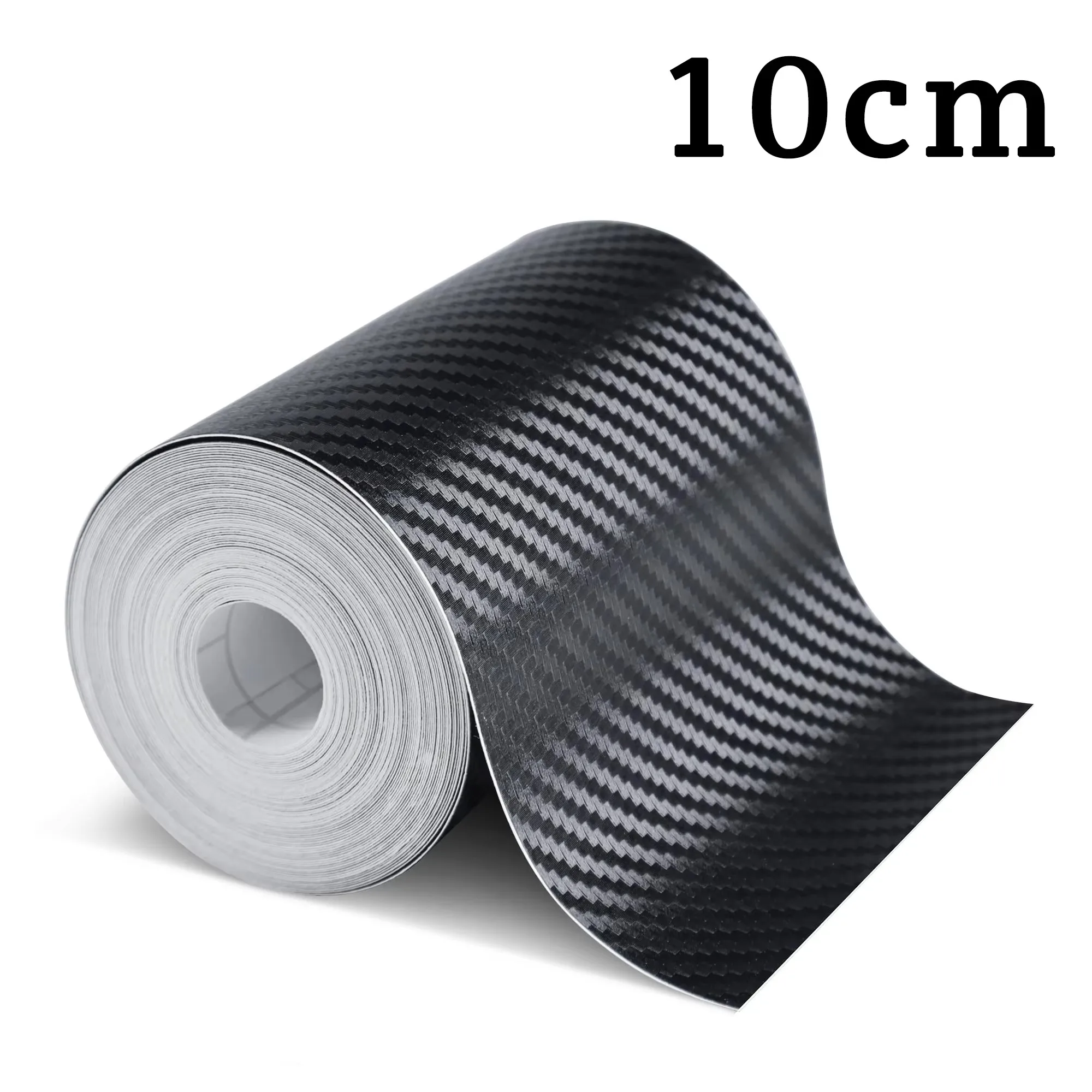 1-5m Nano Koolstofvezel Auto Tape Sticker Deur Spiegel Plakken Protector Strip DIY Bescherming Beschermfolie Waterdichte lijm