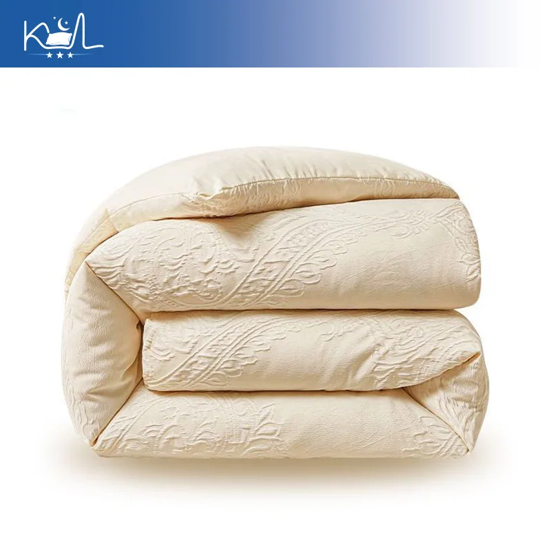 Class A Knitted Cotton Lamb Wool Quilt Ultra Soft Thickened Warm Winter Comforter Student Dormitory Four Season Duvet