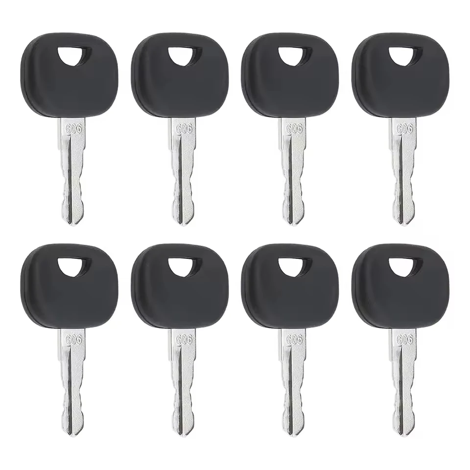 

606 14606 Ignition starter key for Liebherr excavator loader keys and John Deere forklift keys construction machines Keys