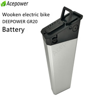 48V10Ah 17.5Ah 13Ah 16Ah 17Ah Battery for DEEPOWE GR20 Wooken Electric Bicycle Bike Battery for Wooken 20''Fat Tire Bike Battery