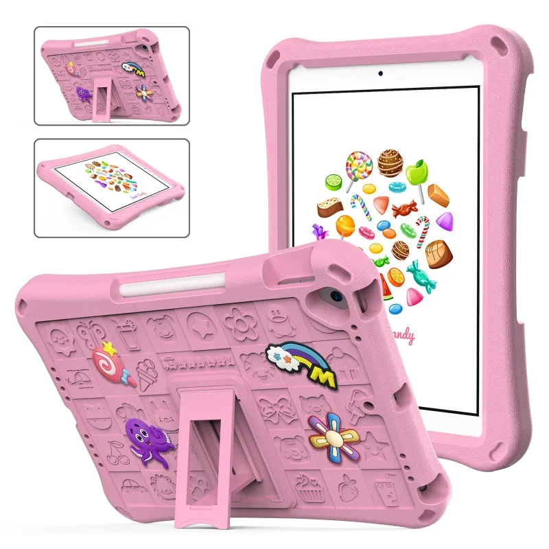 Eva kids cartoon tablet case 10,2 zoll für ipad 3. 0 600-813-601 mit stift steckplatz tablet pc stoß feste tropfen schutz abdeckung