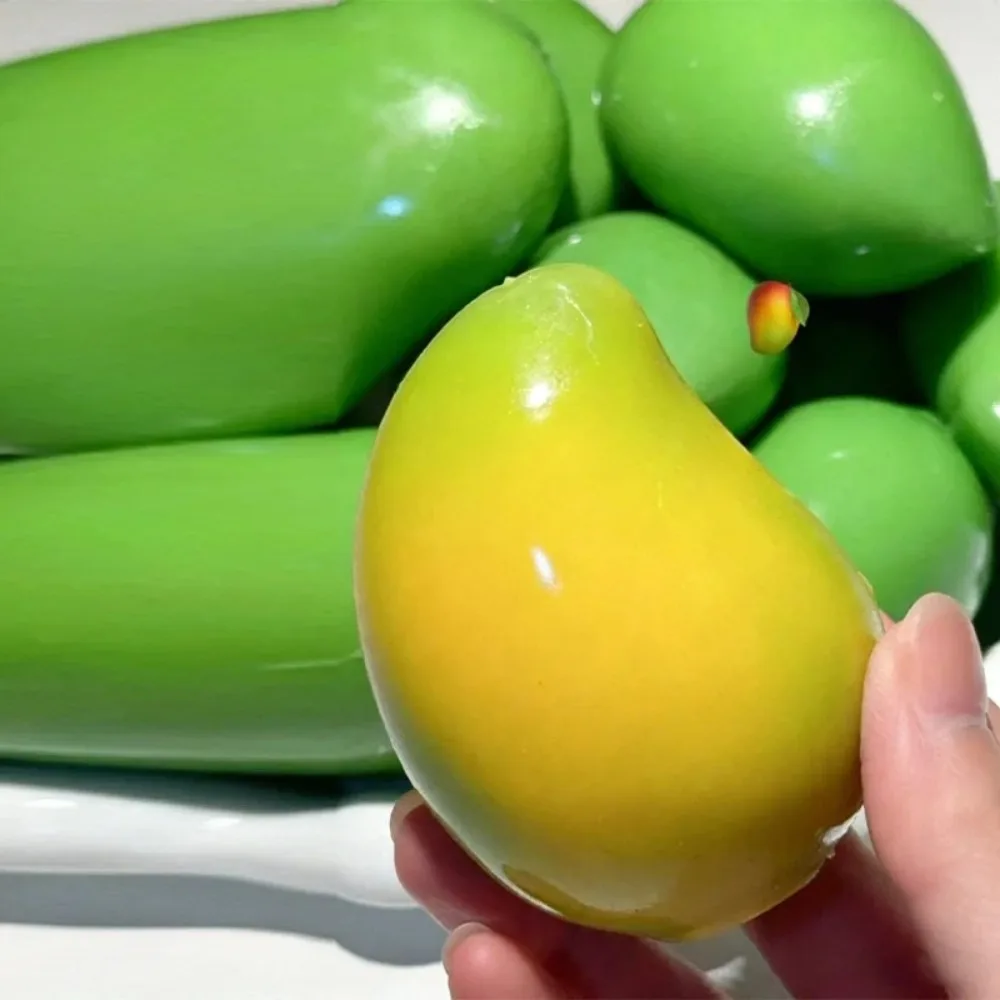 Ultra-soft Mango Handmade Ball Decompression Extrusion Toy Wet Soft Toy Decompression Relaxation Toy Gift