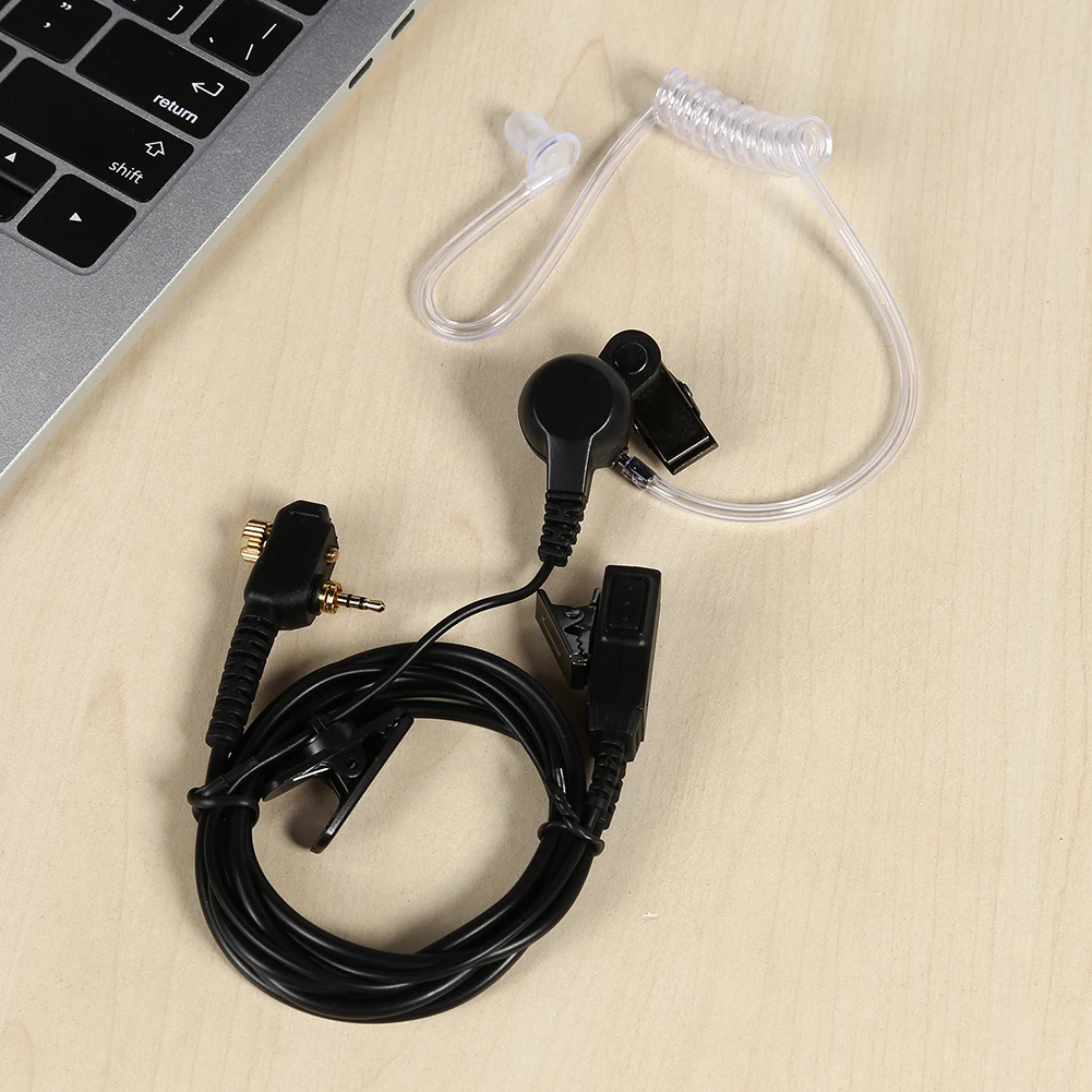 

Радиогарнитура для Motorola MTH800 MTH850, PTT-микрофон, Акустическая трубка, 1 контакт, подходит для рации MTH600 MTH650