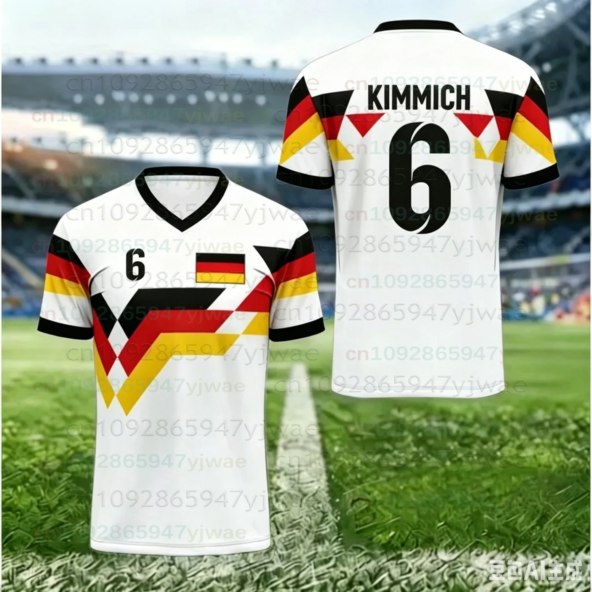 2026 Undav Nr. 26 Musiala Nr. 10 Spezial-Edition Fußballtrikot T-Shirt Herren Damen Deutschland Fußballtrikot Herren/Kinder Streetwear Top – Detail 14