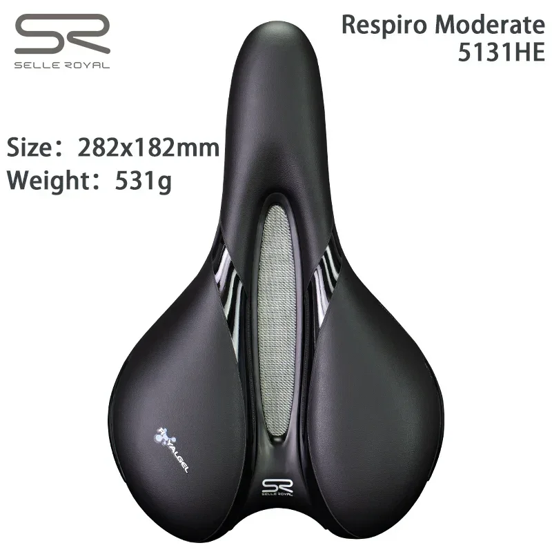 SELLE ROYAL Original 5131 Respiro Moderate Comfortable Bicycle Saddle for Road Gravel MTB Touring Bike Off-Road Cycling Parts