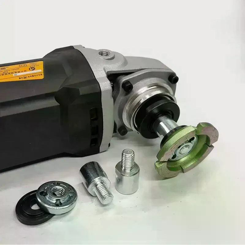 Angle Grinder M10 To M14 Adapter Thread Converter Adapte Interface Connector Screw Connecting Rod Nuts Slotting Back
