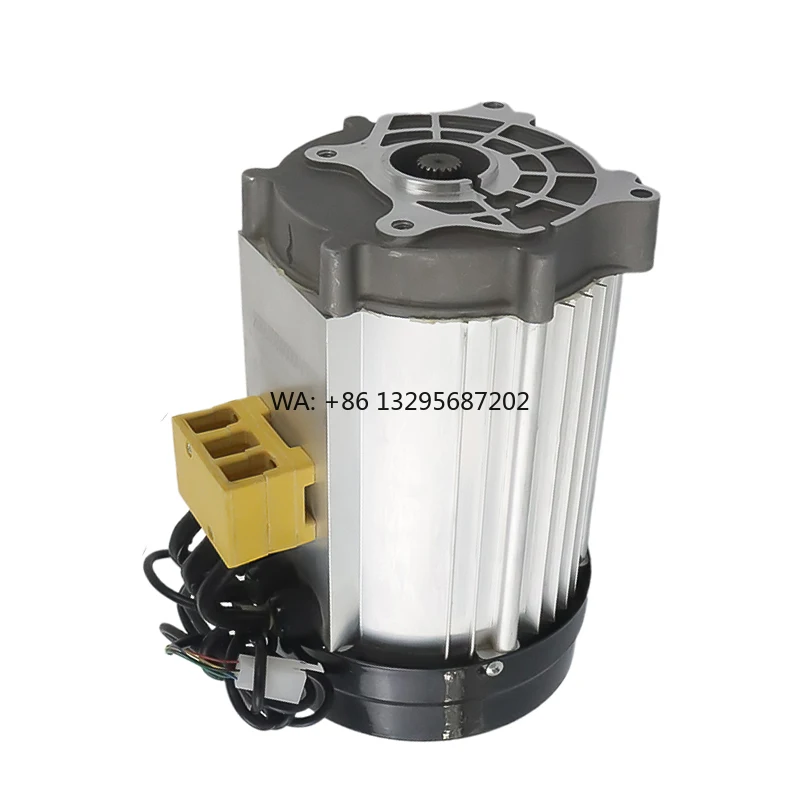 

Высокомощный бесщеточный двигатель постоянного тока с постоянными магнитами, 60-72В, 4000Вт, внешний, 18 зубьев, прямоугольный сигнал, IP54, крутящий момент 12.2Нм, фланцевое крепление, электрический