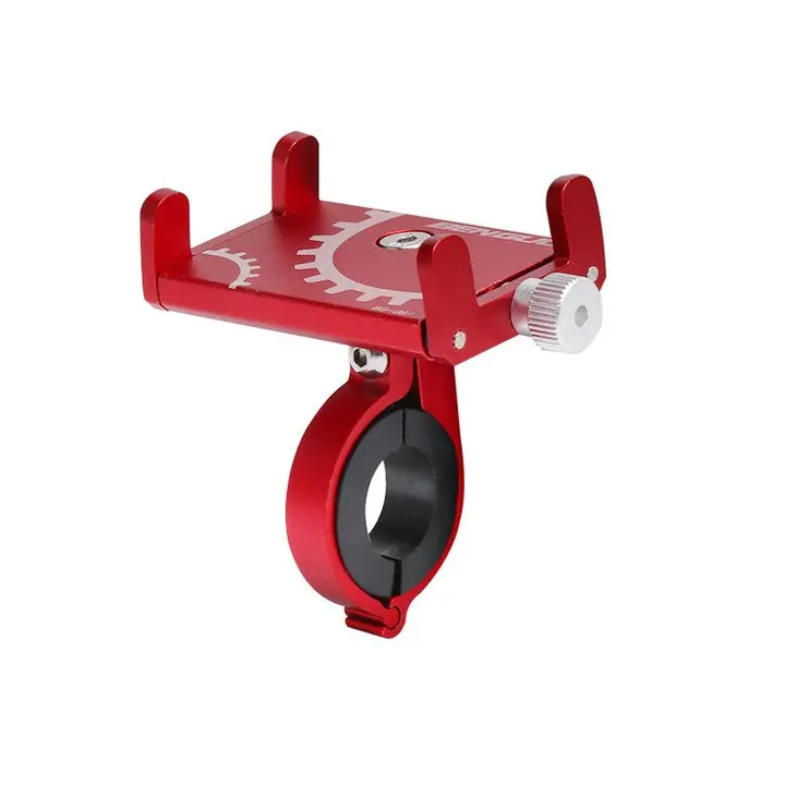 Fahrrad Universal Telefon Halter Halterung Mobile Handy GPS Metall Reiten MTB Motorrad Ständer Halterung Bike Moto Lenker Antislip Clip