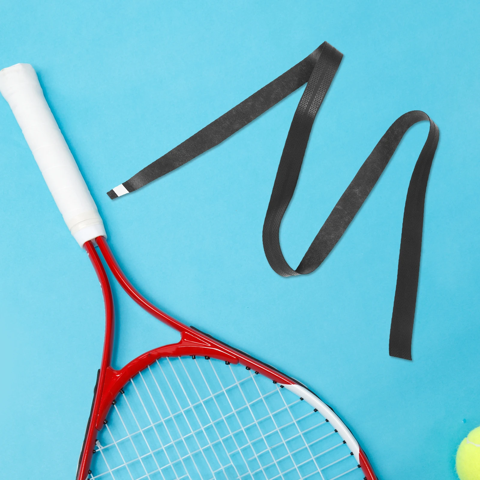 

Tennis Racket Grip Tape PU Durable Overgrip Anti Slip Sweat Absorption Wrap for Badminton Pickleball Fishing Rod Handle