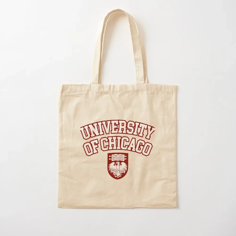 

University of Chicago Tote Bag eco pack Canvas Shopper Gift bag Tote Bag