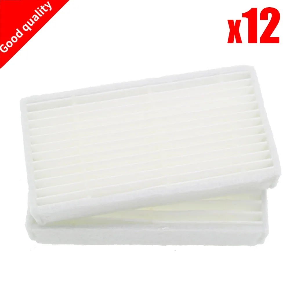 12 Vacuum Cleaner HEPA Filters for ECOVACS CR130 cr120 CEN540 CEN250 ML009 CHUWI V3 iLife V5 V5PRO Parts