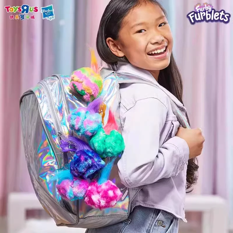Hasbro Furby Pluszowa Zabawka Mówiąca Rejestrująca się Sowa Imprezowa Wypchana Maskotka Phoebe Elf Elektroniczny Zwierzak Inteligentne Lalki Prezenty dla Dzieci