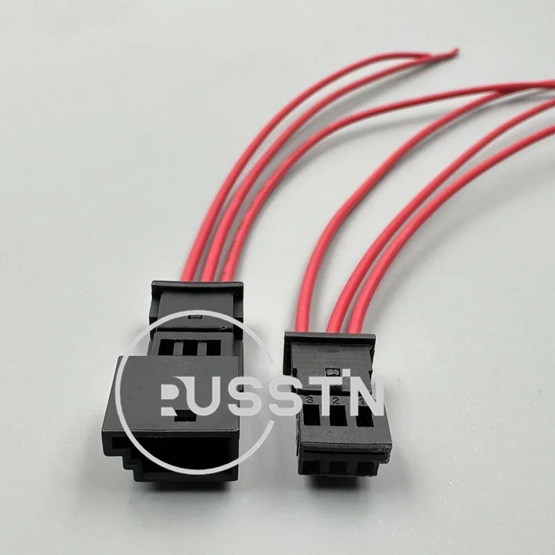 1 Set 3 Pin Auto Stereo Connector 1-968700-1 1355620-1 Car Speaker Treble Adapter Rain Sensor Socket AC Assembly For VW BMW - Image 6