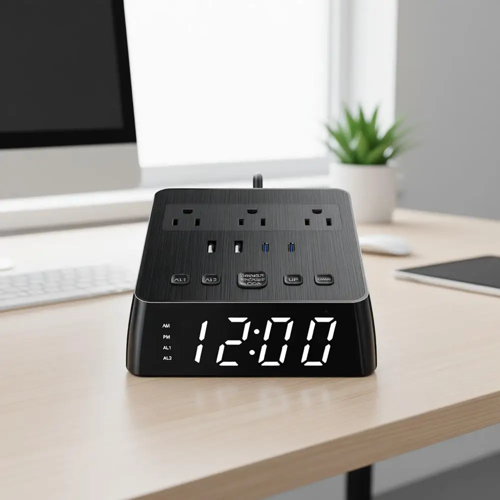 Alarm Clock With 4 …