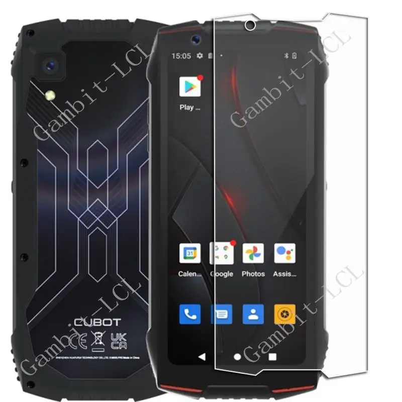 3Pcs Tempered Glass For Cubot KingKong 9 7 5 Power Star P80 X70 Mini 2 Pro 3 Note 30 P50 P60 Pocket Screen Protector Cover Film