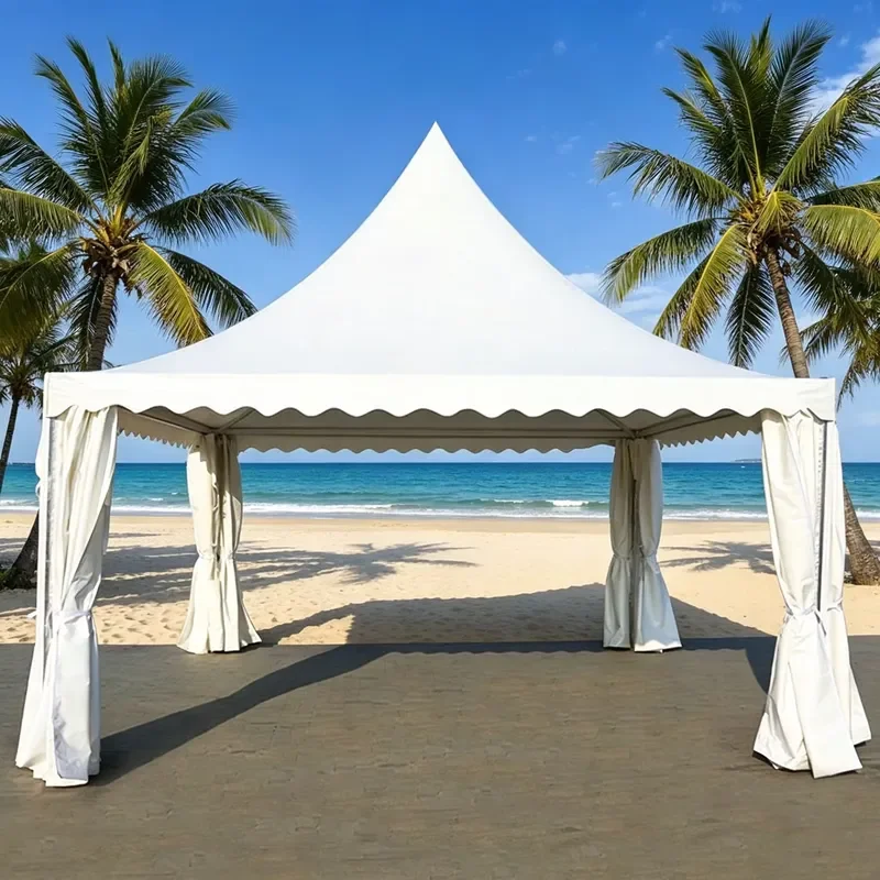 for Aluminum Structure Tent Aluminum Alloy Pointed Tent Outdoor Activities Outdoor Pagoda Tent for Trade Show