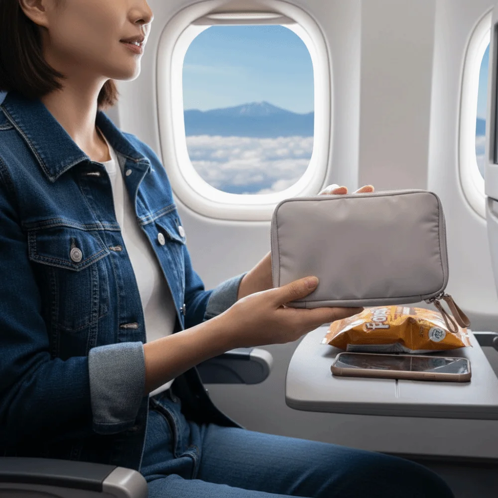 

Однотонная сумка для паспорта из водостойкого нейлона, дорожный кошелек, портативный многофункциональный дизайн, держатель для паспорта