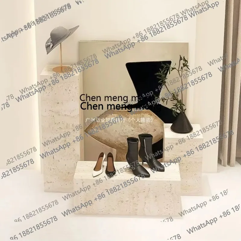 

X Platform display stand Clothing store Window base Ornament jewelry Square display props Height increase table