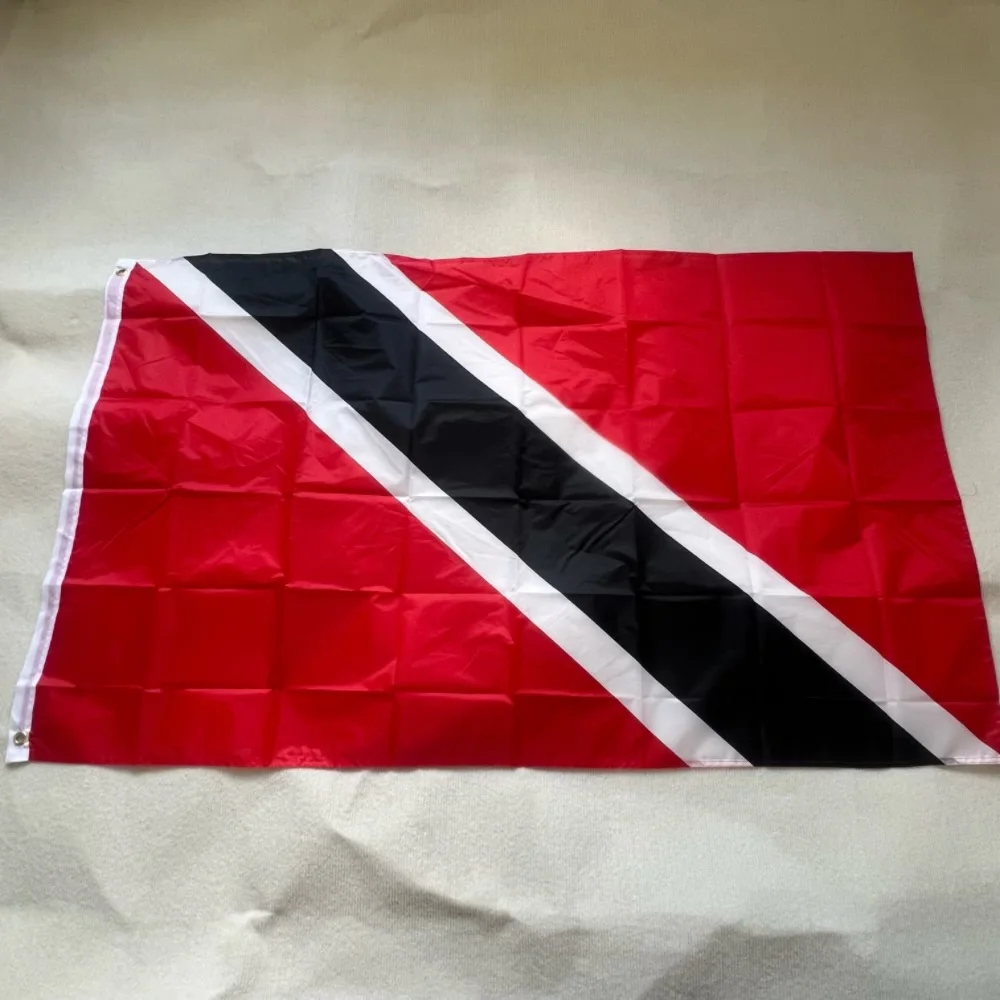 

Trinidad And Tobago National Flag90x150cm Trinidad And Tobago National Flag high quality polyester hanging banner For Decoration