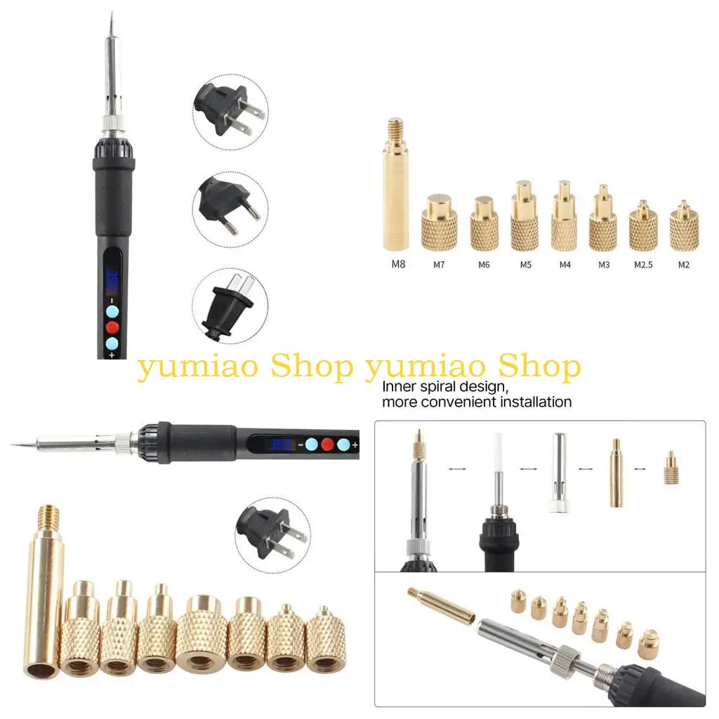 

587B 936 Сколовый наконечник железа и головка из горячей таяльной гайки отлично подходит для технического обслуживания дома и