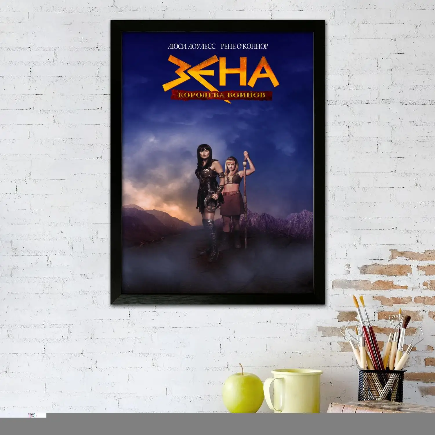 xena warrior princess Canvas Art Poster and Wall Art, Picture Print, Modern Family, Bedroom Decor, Posters,Decorative painting