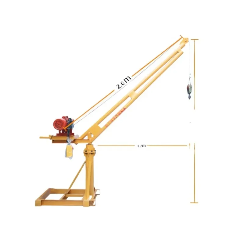 Diesel engine small crane