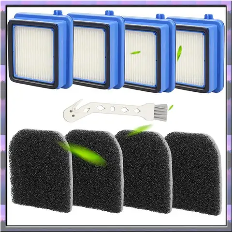 A63P Top 4QX7 Filter Accessory Set For AEG ASKW1 QX6 QX7 QX8-2 Vacuum Cleaner Spare Parts With Pre-Motor Filters Washable Filter