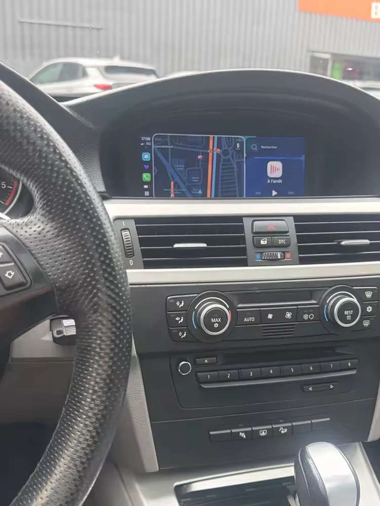 Zestaw do modernizacji systemu CarPlay i Android Auto, umożliwiający bezprzewodowe połączenie, do samochodów BMW serii 1, 2, 3, 4, 5, 6, 7, X1, X3, X4, X5, X6, F20, F22, F30, F31, F33, F48, F10, F25, — 2