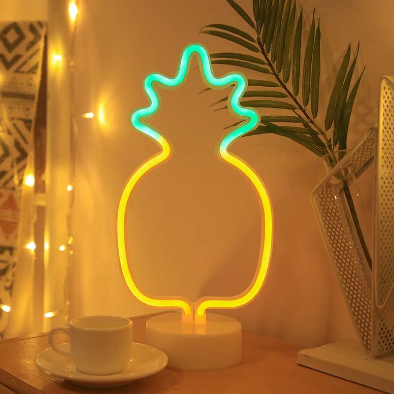 Levendige neonlichten, batterij/USB-voeding, slaapkamer, verjaardag, bruiloft, kerstfeestdecoratie, cadeaus voor jongens en meisjes