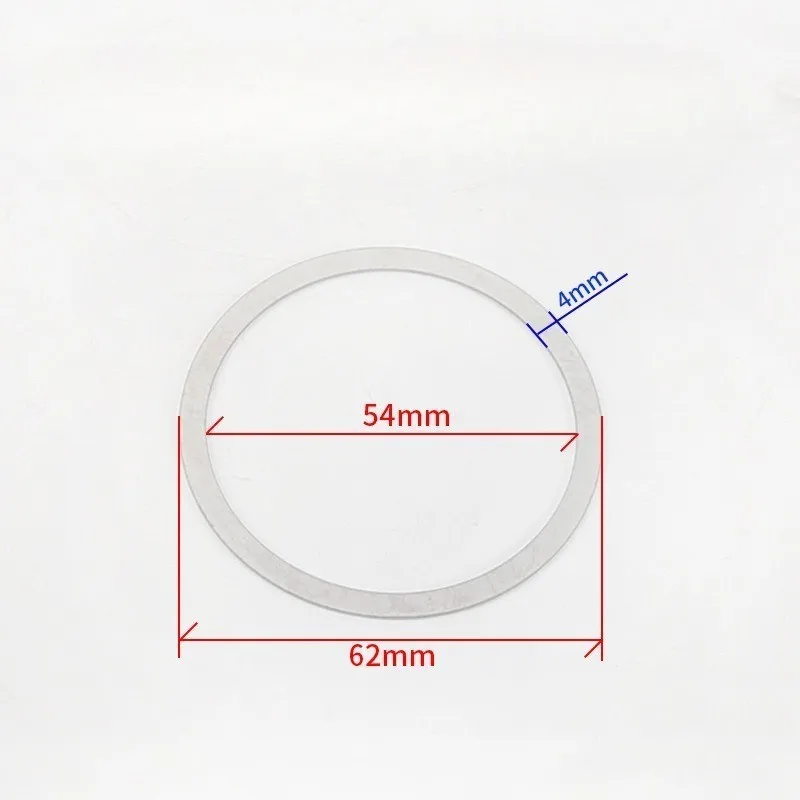 11 個のステンレス鋼リアインターセプトフランジガスケットキット 0.02mm-1mm 望遠鏡カメラ天体写真用 M42/ M48/ M54
