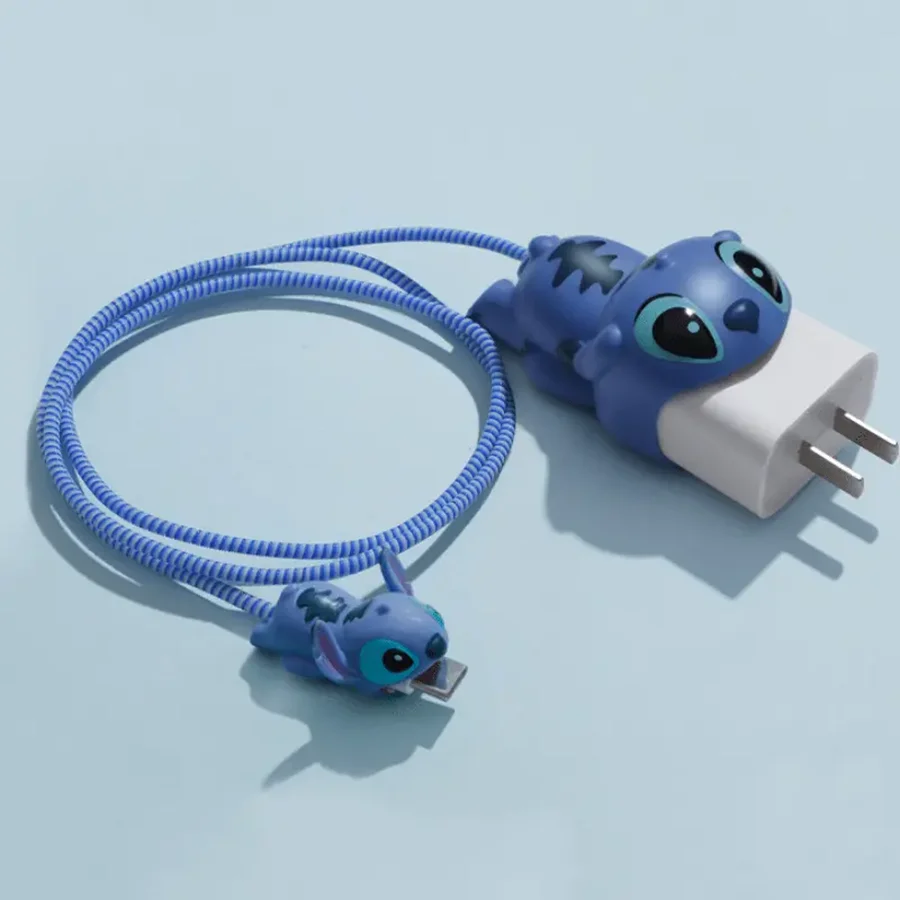 زخرفة عملية غرزة أنيقة - حافظة شاحن تحت عنوان - ملحقات الهاتف الخليوي مع شحن سريع متين، جلد صناعي PVC #1