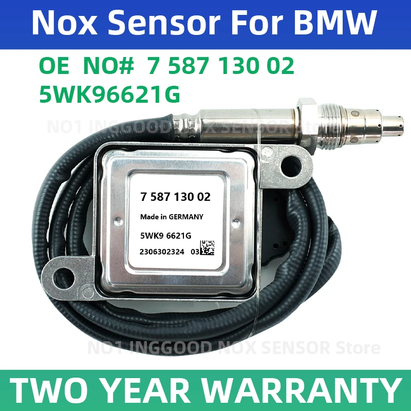 

758713002 5WK96621G 5WK9 6621G Nitrogen Oxygen Sensor 12V For BMW E81 E82 E87 E88 E90 E91 E92 E93 LCI N43 116i 118i 120i,316i 31