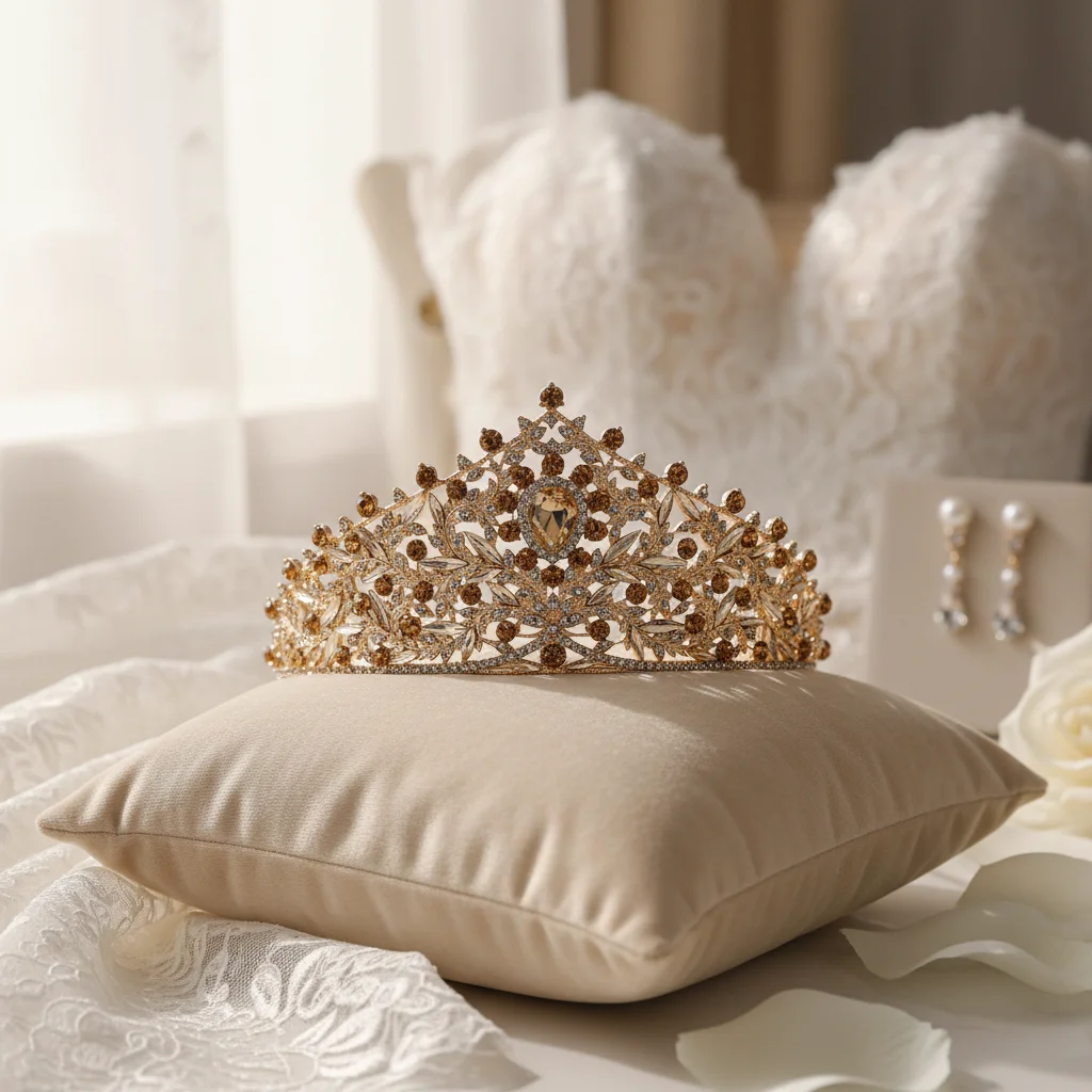 

Sparkly Rhinestone Tiaras and Crowns Bride Wedding Hair Jewelry Princess diadema Women Pageant Party Crown Luxury Headbands