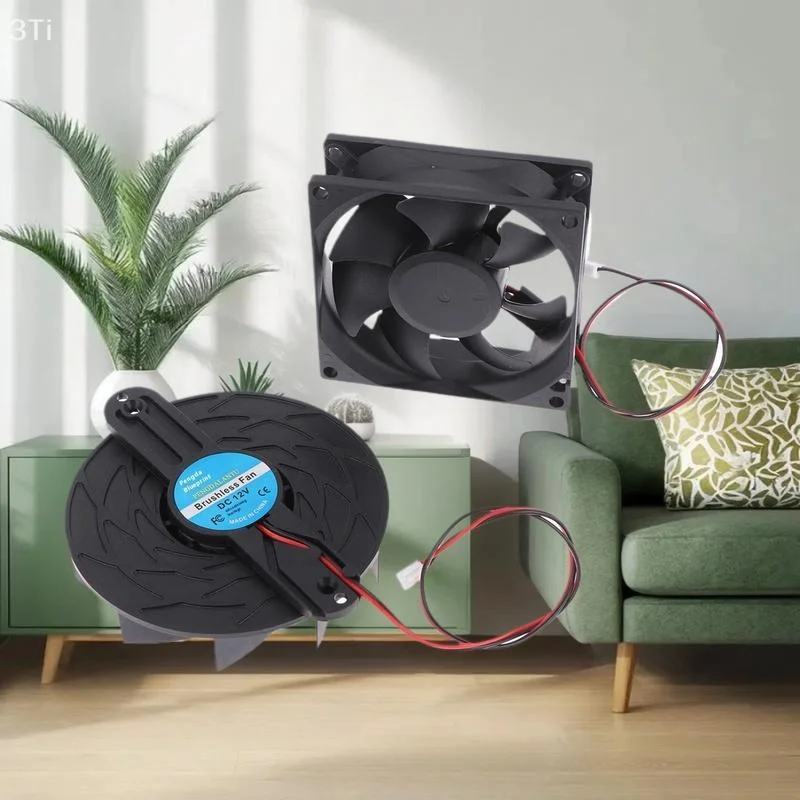 قطعة واحدة 12 فولت تيار مستمر JSF922512HS M-305IB مروحة تبريد ثلاجة السيارة مع تصميم فراشة بسلكين