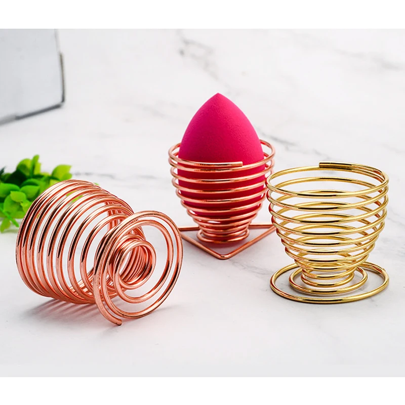 Makeup Sponge Holder Powder Puff Drying Stand Storage Organizer